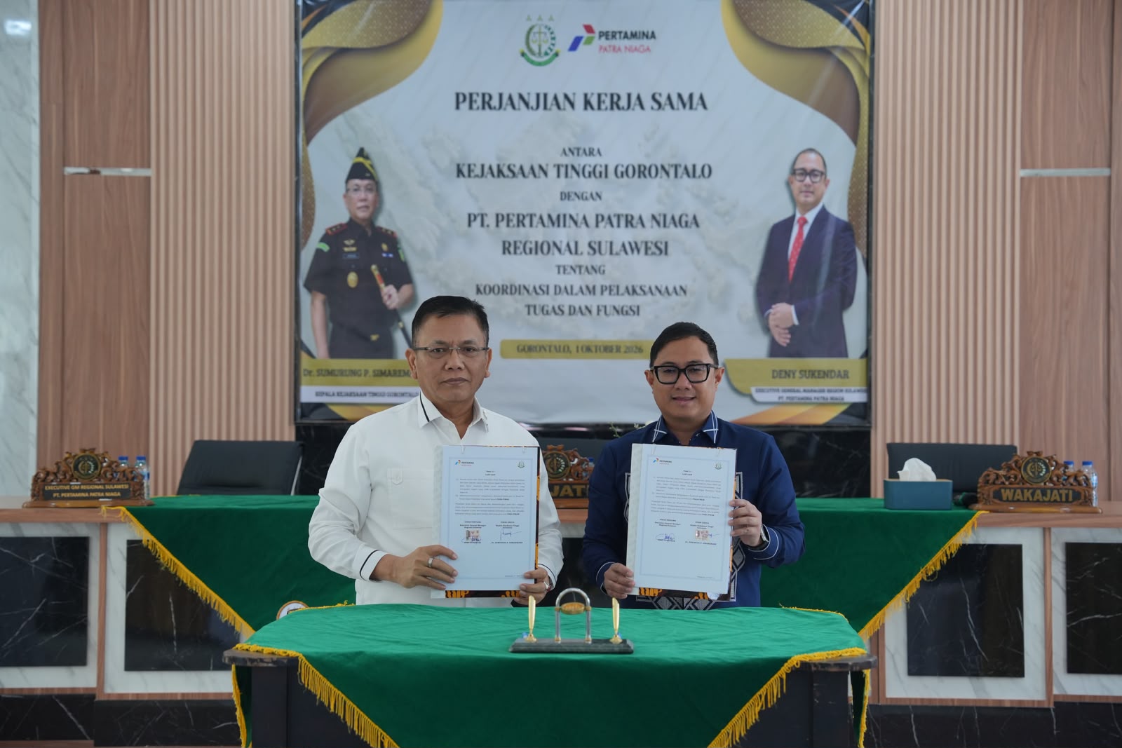 Pertamina Patra Niaga Regional Sulawesi dan Kejaksaan Tinggi Gorontalo Perkuat Sinergi melalui Penandatanganan Perjanjian Kerja Sama